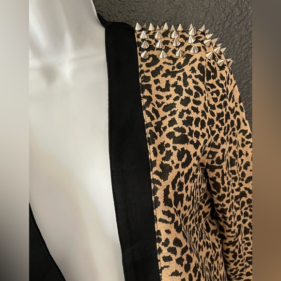 Animal print Vintage Blazer - Picture 5 of 11